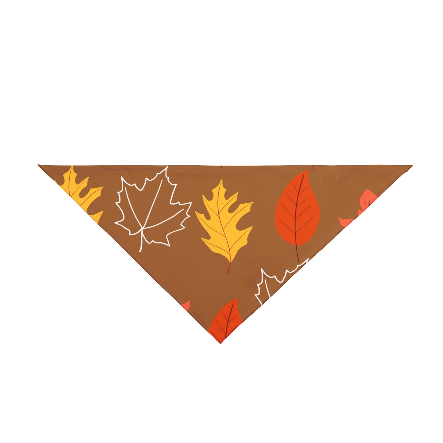 Fall leaves dog bandana
