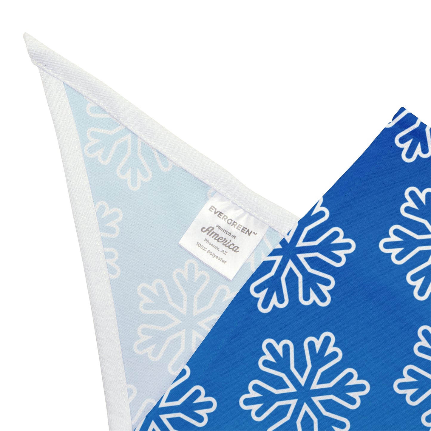 Snowflake gradient blue