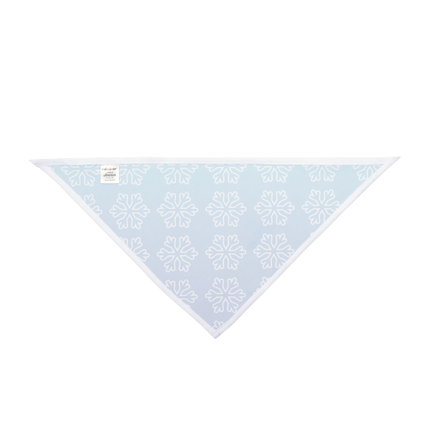 Snowflake gradient blue