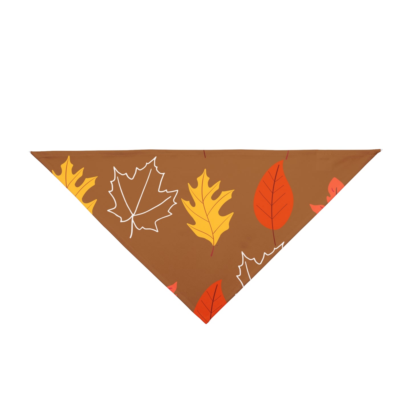 Fall leaves dog bandana